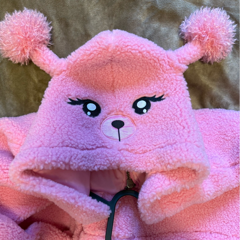 BEST IN SHOW HOODED SHERPA JACKET DELIA*S BY DOLLS KILL S